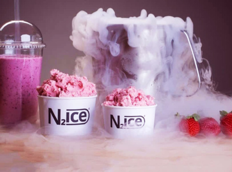 Шоу "Азотное мороженое"