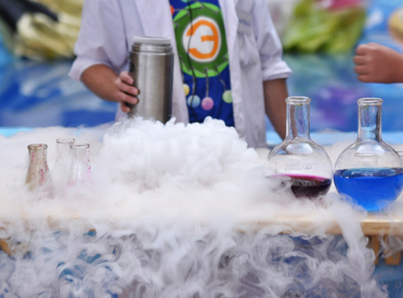 Шоу с Жидким Азотом